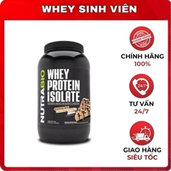 NutraBio Whey Protein Isolate - 2 Lbs
