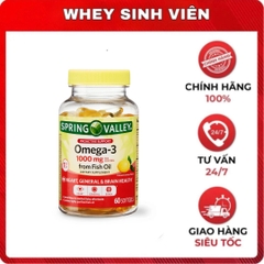 Spring Valley Omega 3 1000mg - 60 viên