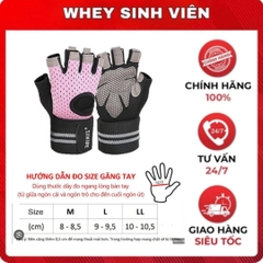 Găng aolike có quấn cổ tay hồng