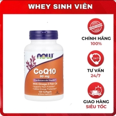 Now CoQ10 60mg + Fish Oil - 120 viên