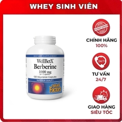 Natural Factors Wellbetx Berberine - 1000mg ( 120 viên )