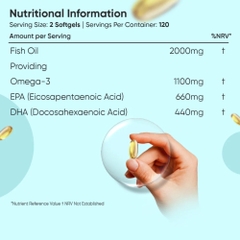 WeightWorld Omega 3 240 viên
