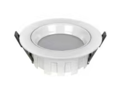 Downlight Luxury 12W - Viền trắng - AS Trắng - B