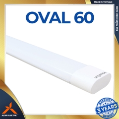 LED OVAL - 20W- 60cm - Nhôm - BH 3 năm