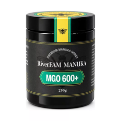 Mật ong hoa Manuka rừng RiverFAM MGO 600+ 250g – Tinh hoa mật ong Manuka cao cấp