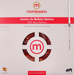 Bellota hand sliced/ Thịt đùi Iberico Bellota muối 48 tháng, cắt lát bằng tay