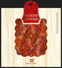 Chorizo ham silced- Xúc xích cay Iberico Cebo cắt lát VN (gói vừa, dùng ăn ngay)