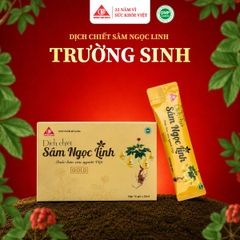 Dịch Chiết Sâm Ngọc Linh Gold 25ml x 15 gói
