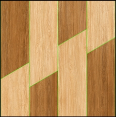 Ceramic Tile - Glossy Wood Sinking