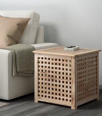 SIDE TABLE WITH STORAGE