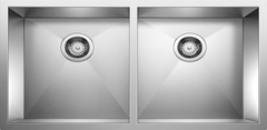 Undermount Double Bowl Stainless Steel Kitchen Sink - HU3218H9