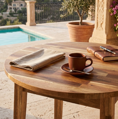 ROUND 4 SEATER DINING TABLE