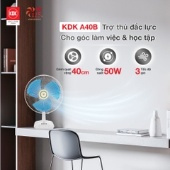 A40B(GY) - Quạt bàn KDK màu xám