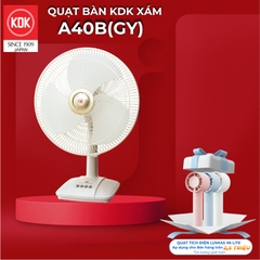 A40B(GY) - Quạt bàn KDK màu xám