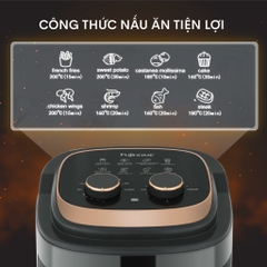 Nồi chiên không dầu Fujihome A6GG 6.5L | Bảo hành 18 tháng