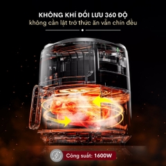 Nồi chiên không dầu Fujihome A6GG 6.5L | Bảo hành 18 tháng