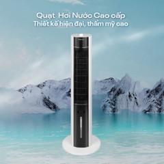 Quạt tháp hơi nước cao cấp nhập khẩu FUJIHOME AC-18LM, quạt điều hòa mini lọc ion khử khuẩn