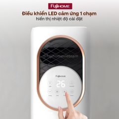 Quạt điều hòa, sưởi ấm và tạo ẩm 4 mùa Fujihome AC01 - Công nghệ nhật, điều khiển cảm ứng