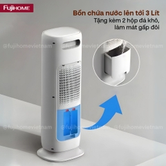 Quạt điều hòa, sưởi ấm và tạo ẩm 4 mùa Fujihome AC01 - Công nghệ nhật, điều khiển cảm ứng