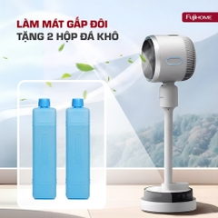 Quạt 4 mùa sưởi ấm làm mát FUJIHOME AC707 phun sương tạo ẩm, quạt điện lọc không khí