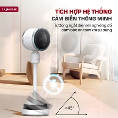 Quạt 4 mùa sưởi ấm làm mát FUJIHOME AC707 phun sương tạo ẩm, quạt điện lọc không khí