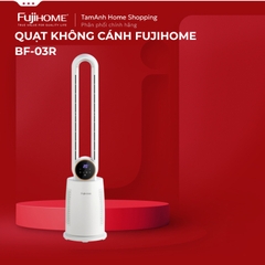 Quạt không cánh tích hợp lọc không khí bằng ion Fujihome BF-03R -động cơ không chổi than-BH 24 tháng