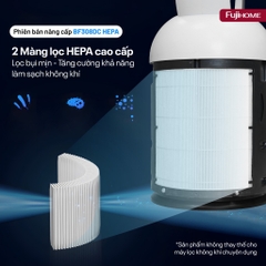 Quạt không cánh Fujihome BF308DC HEPA