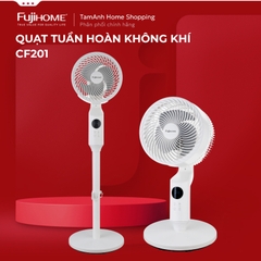 Quạt tuần hoàn không khí Fujihome CF201 gió mát đều khắp phòng, siêu tiết kiệm điện 40W/giờ