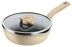 Chảo nồi có nắp Tefal đa năng 3 trong 1 G1672524 vàng vani