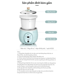 Nồi nấu chậm đa năng 2L Bear DDG-D20P1 - Chính hãng - Bảo hành 18 tháng