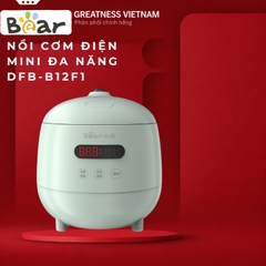 Nồi cơm điện mini 1 người ăn 0.3L  Bear DFB-B12F1 - Hàng chính hãng - Bảo hành 18 tháng