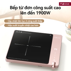 Bếp từ đơn FUJIHOME IC1207P – Nhỏ gọn, đẹp mắt, nấu nhanh, tiết kiệm điện