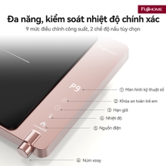 Bếp từ đơn FUJIHOME IC1207P – Nhỏ gọn, đẹp mắt, nấu nhanh, tiết kiệm điện