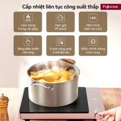 Bếp từ đơn FUJIHOME IC1207P – Nhỏ gọn, đẹp mắt, nấu nhanh, tiết kiệm điện