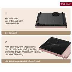 Bếp từ đơn FUJIHOME IC1207P – Nhỏ gọn, đẹp mắt, nấu nhanh, tiết kiệm điện
