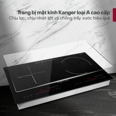 Bếp đôi từ và hồng ngoại Fujihome IC2519 – Linh hoạt mọi món ăn, tối ưu mọi không gian