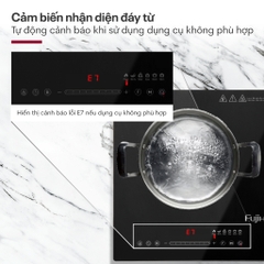 Bếp đôi từ và hồng ngoại Fujihome IC2519 – Linh hoạt mọi món ăn, tối ưu mọi không gian