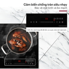 Bếp đôi từ và hồng ngoại Fujihome IC2519 – Linh hoạt mọi món ăn, tối ưu mọi không gian