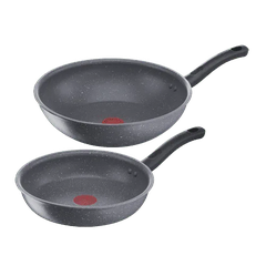 Bộ chảo Tefal Cook Healthy 2pcs (Chảo 24/Chảo xào 28)