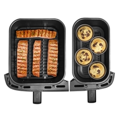 Nồi chiên không dầu 2 Ngăn TEFAL 2 IN 1 EY905D10 - 8.3L - Điện tử