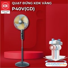 Quạt đứng Nhật KDK màu Vàng P40V(GD) - Bảo hành Chính hãng KDK