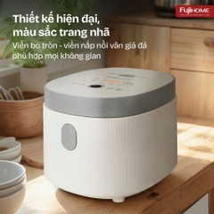 Nồi cơm điện tử 1 Lít cảm ứng 8 chế độ nấu Fujihome RC10BLS