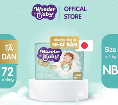Tã Quần Wonder Baby Size M (62 miếng)  Wonder Baby Diaper Pants - Size M (62 pcs)