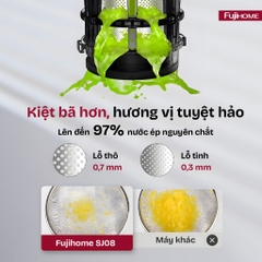 Máy ép chậm mini Fujihome SJ08