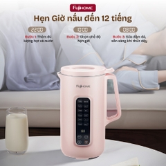 Máy làm sữa hạt 10 chức năng dung tích 1L Fujihome SM1626, máy xay nấu đa năng