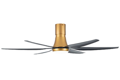 Quạt trần Asia Lighting QT20-DEV-01 6 cánh màu đen vàng