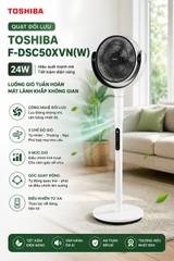 Quạt đối lưu Toshiba F-DSC50XVN(W) - 24W