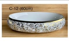 Prince C12TO - Chậu lavabo đặt bàn