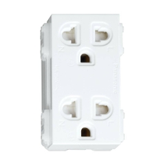 Panasonic WIDE - Ổ cắm đôi 3 chấu WEV1582-7SW
