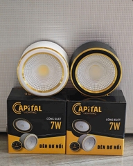 CAPITAL - Đèn ống bơ 7W phi 90 ( đổi màu )